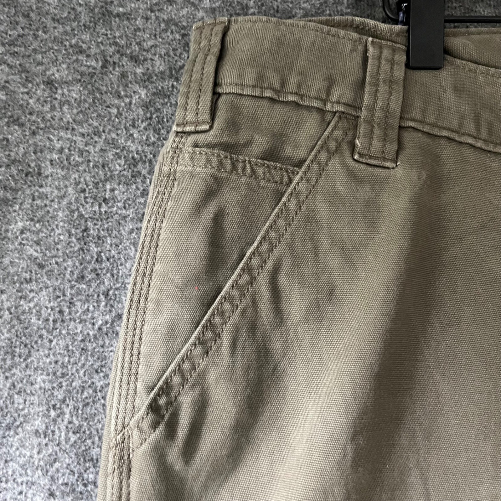 Carhartt 102802-217 Tarmac Green Relaxed Fit Double Knee Work Trousers W42 L34