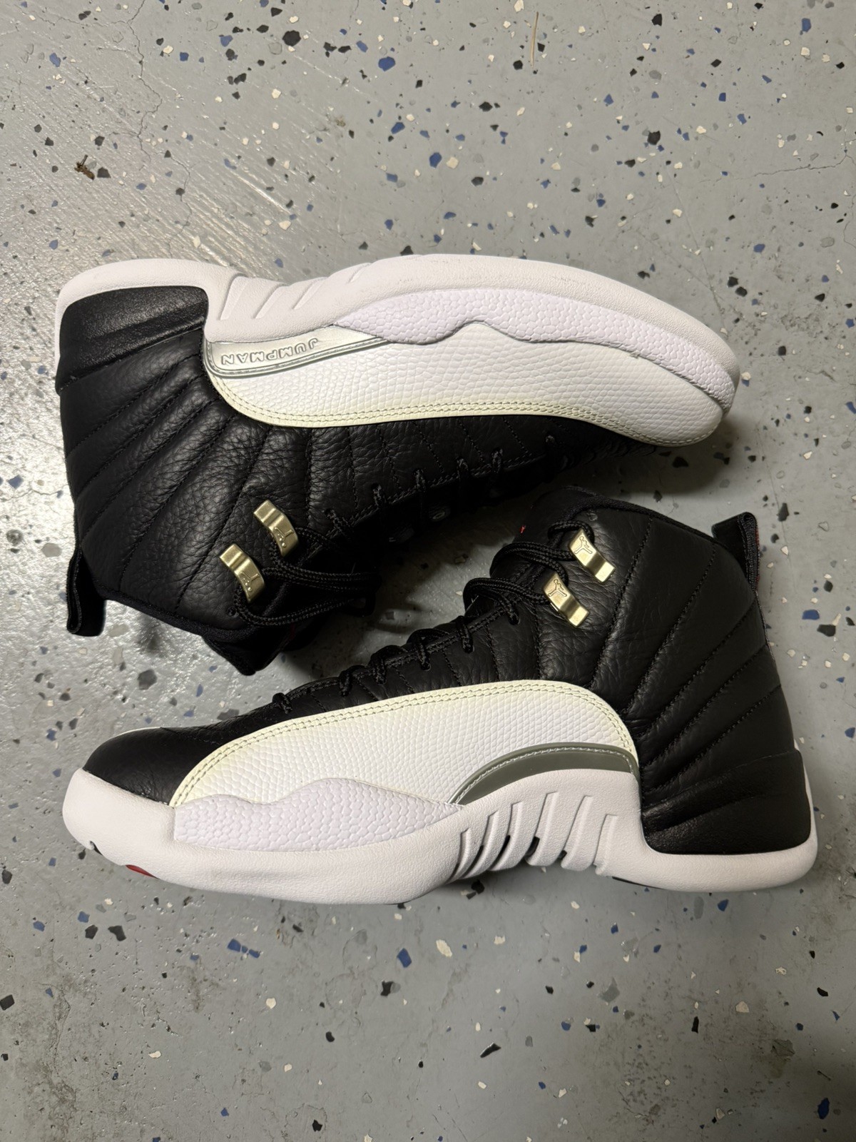 Nike Air Jordan 12 Retro Playoff Black White CT8013-006 Men’s Shoes Brand New
