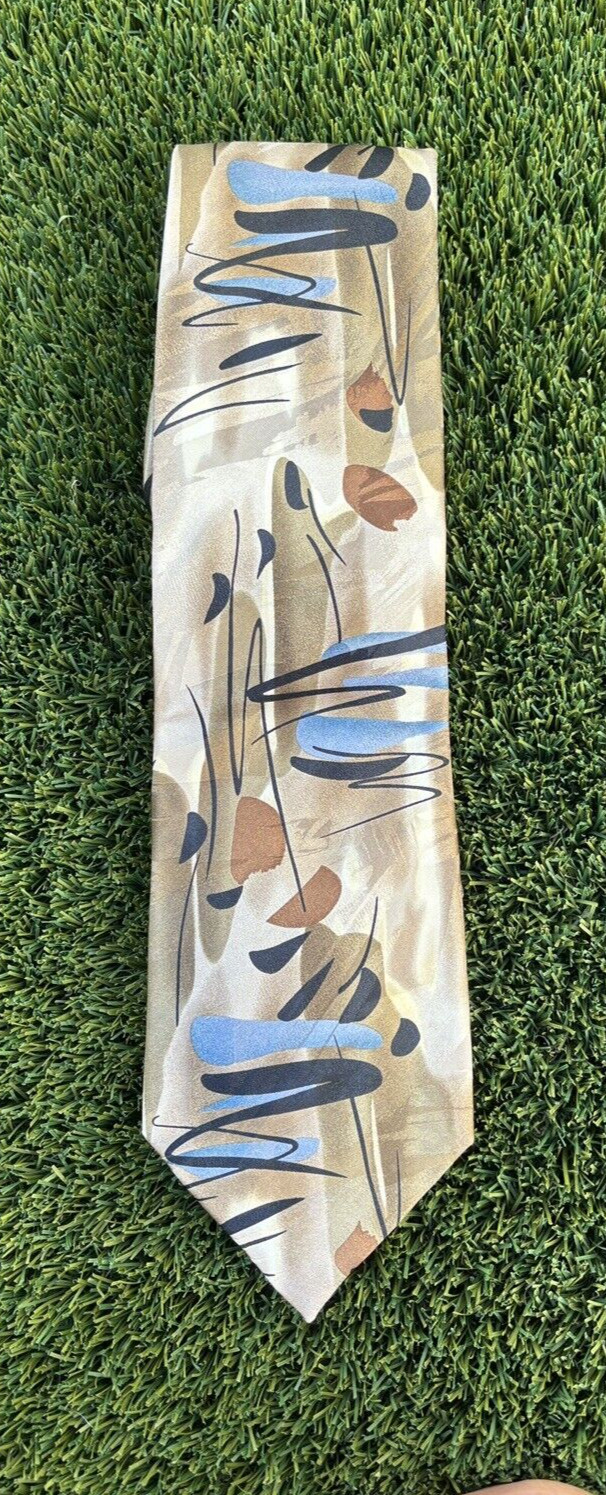 NWT J. Garcia Sea Anemone Collection Forty Four Garcia Estate Mens Tie Camo 4×60