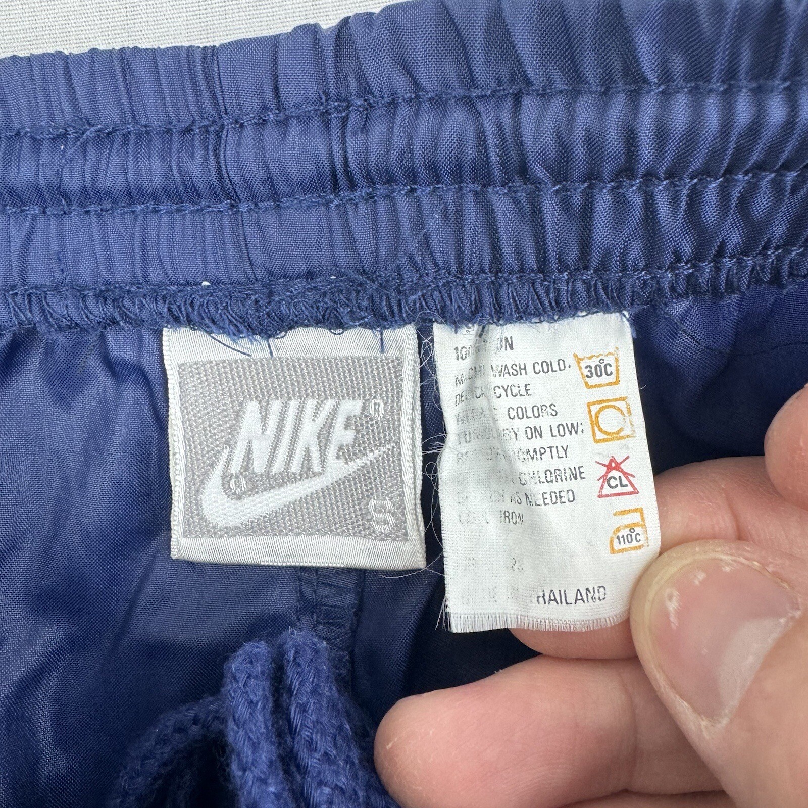 Vintage Nike Track Pants Adult Small Blue Athletic Casual Sports 90s American