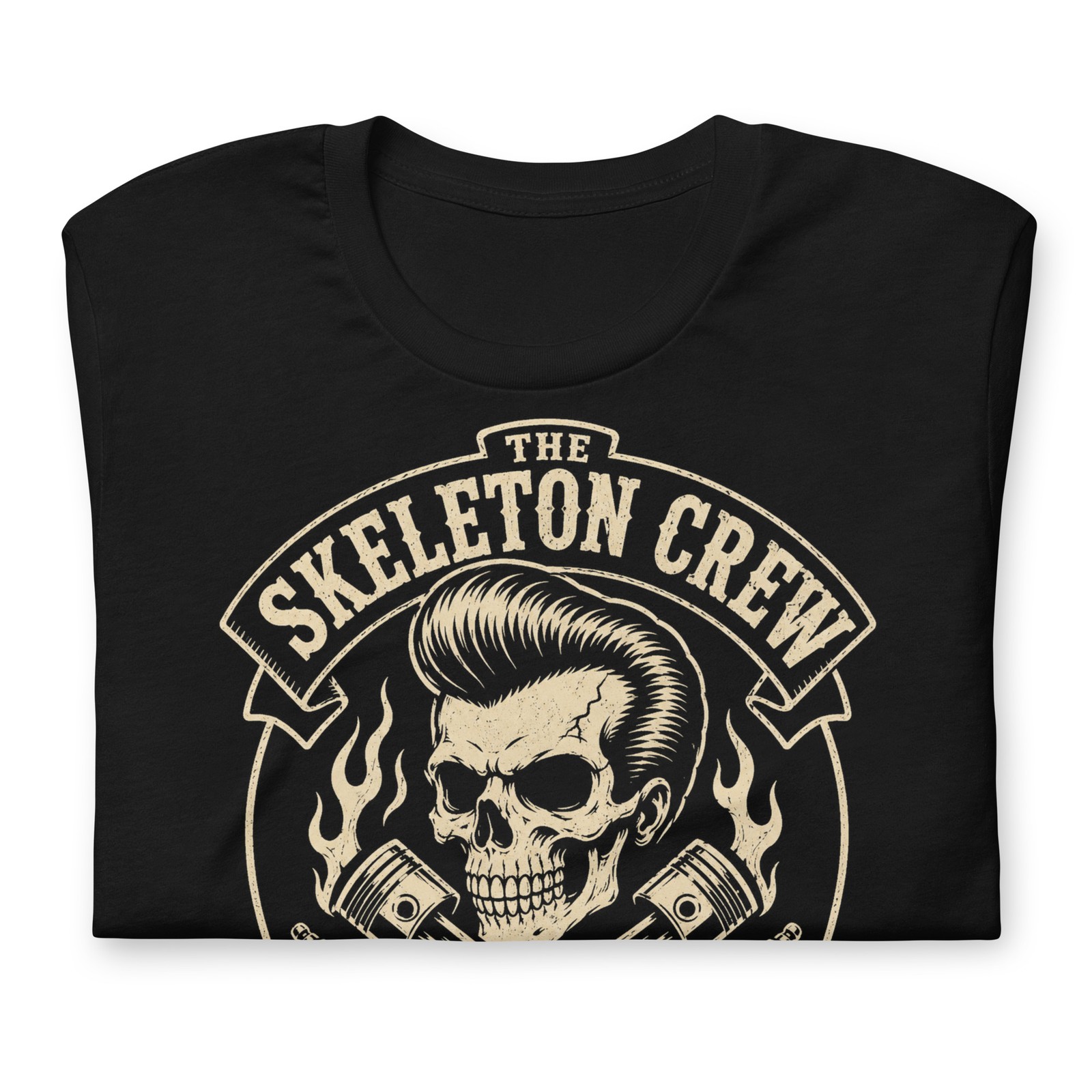 Skeleton Crew Car Club Shirt Hot Rod Rockabilly Gearhead Tee Dad for Gift XS-5XL