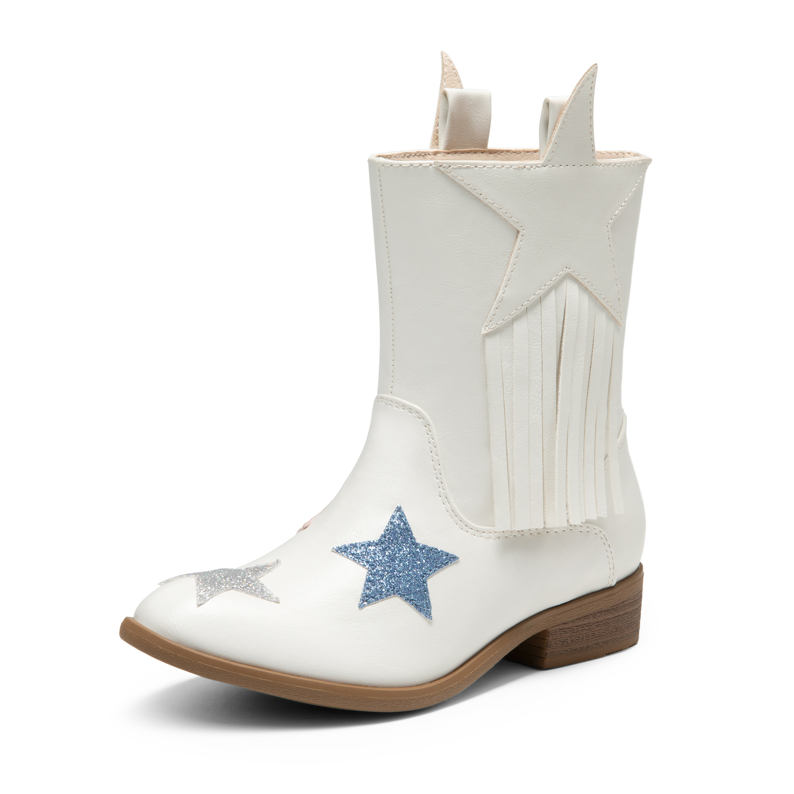 Girls Cowgirl Cowboy Western Boots Mid Calf Boots Tassel Fashion Boots