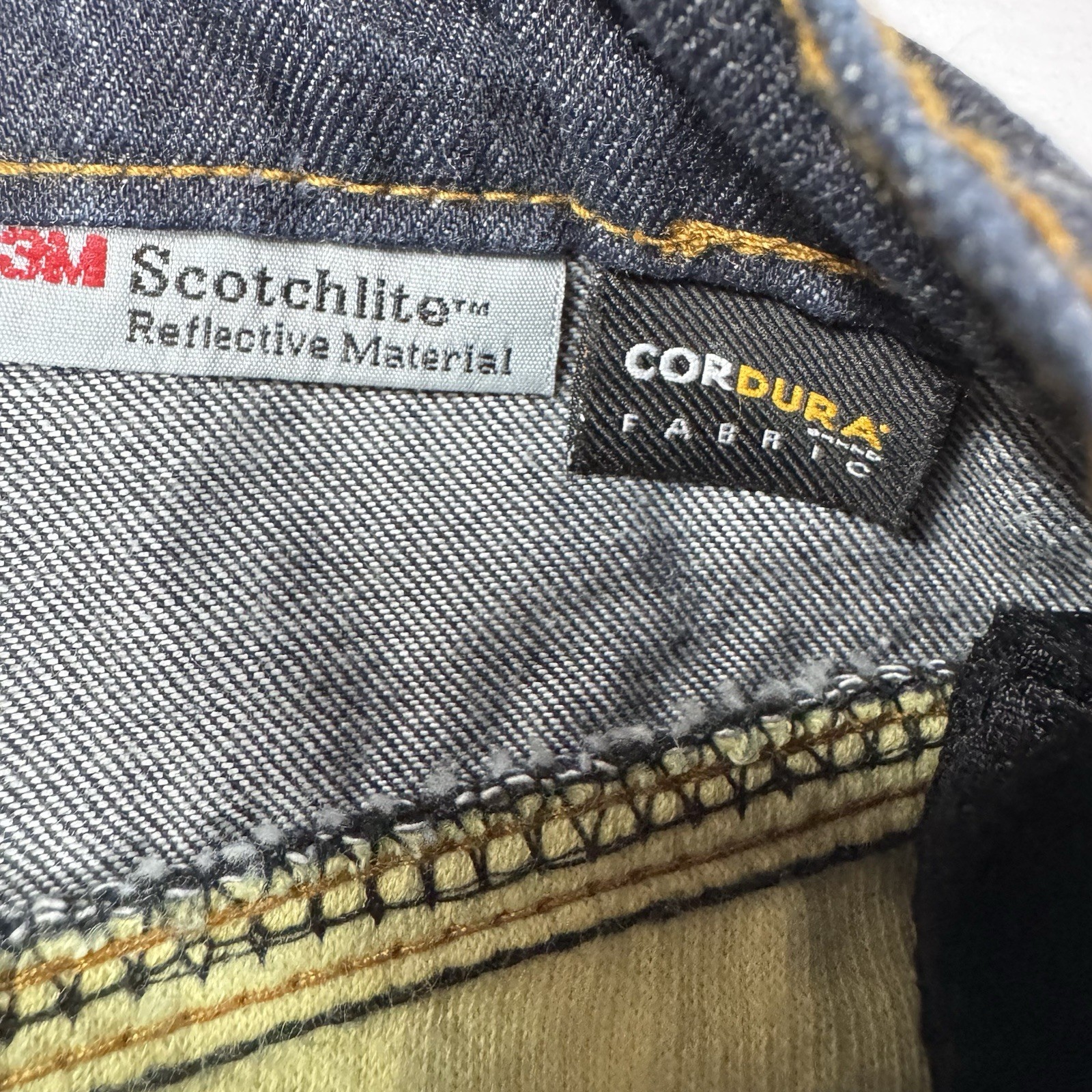 Scorpion Covert Pro Dark Wash Motorcycle Jeans Kevlar Lined 30×33 Reflective