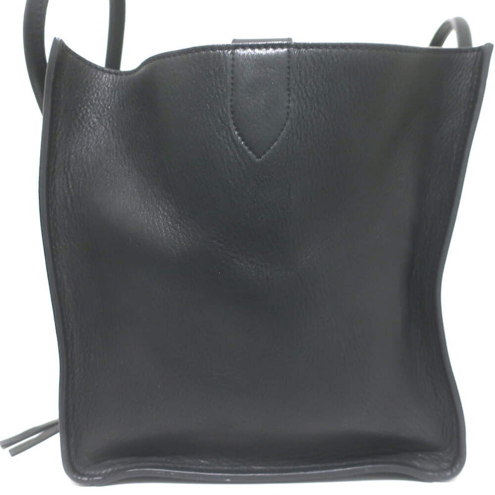 Celine Medium Phantom Luggage Tote Black Calfskin Leather