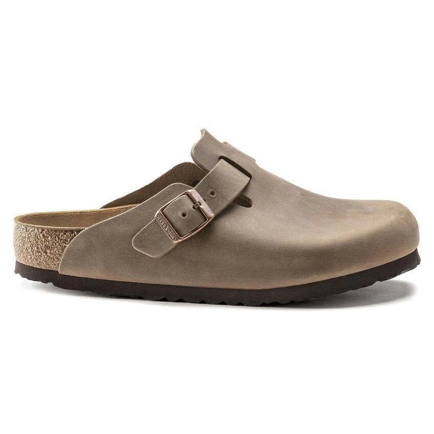 Birkenstock Unisex Boston Oiled Leather [960811], Various Colors, NEW
