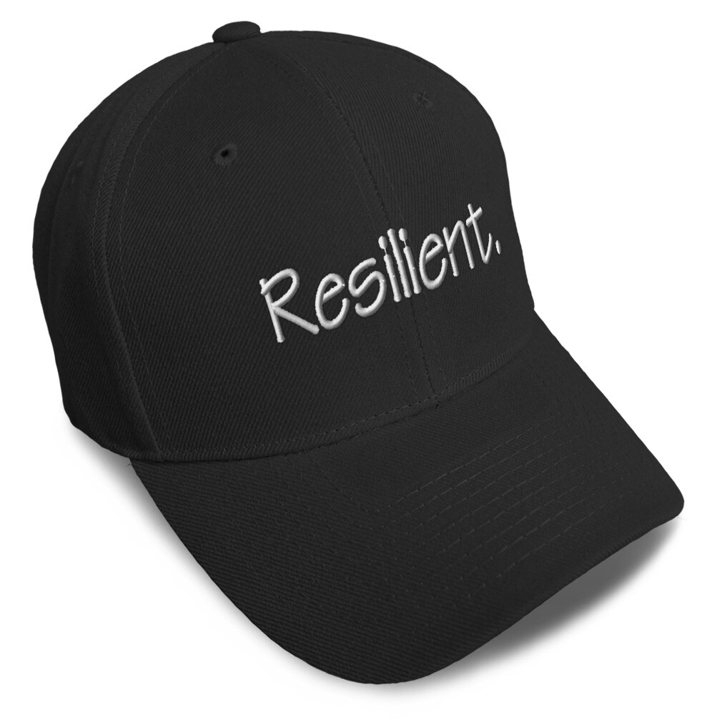 Baseball Cap Resilient Human Values Good Messages Dad Hats for Men & Women