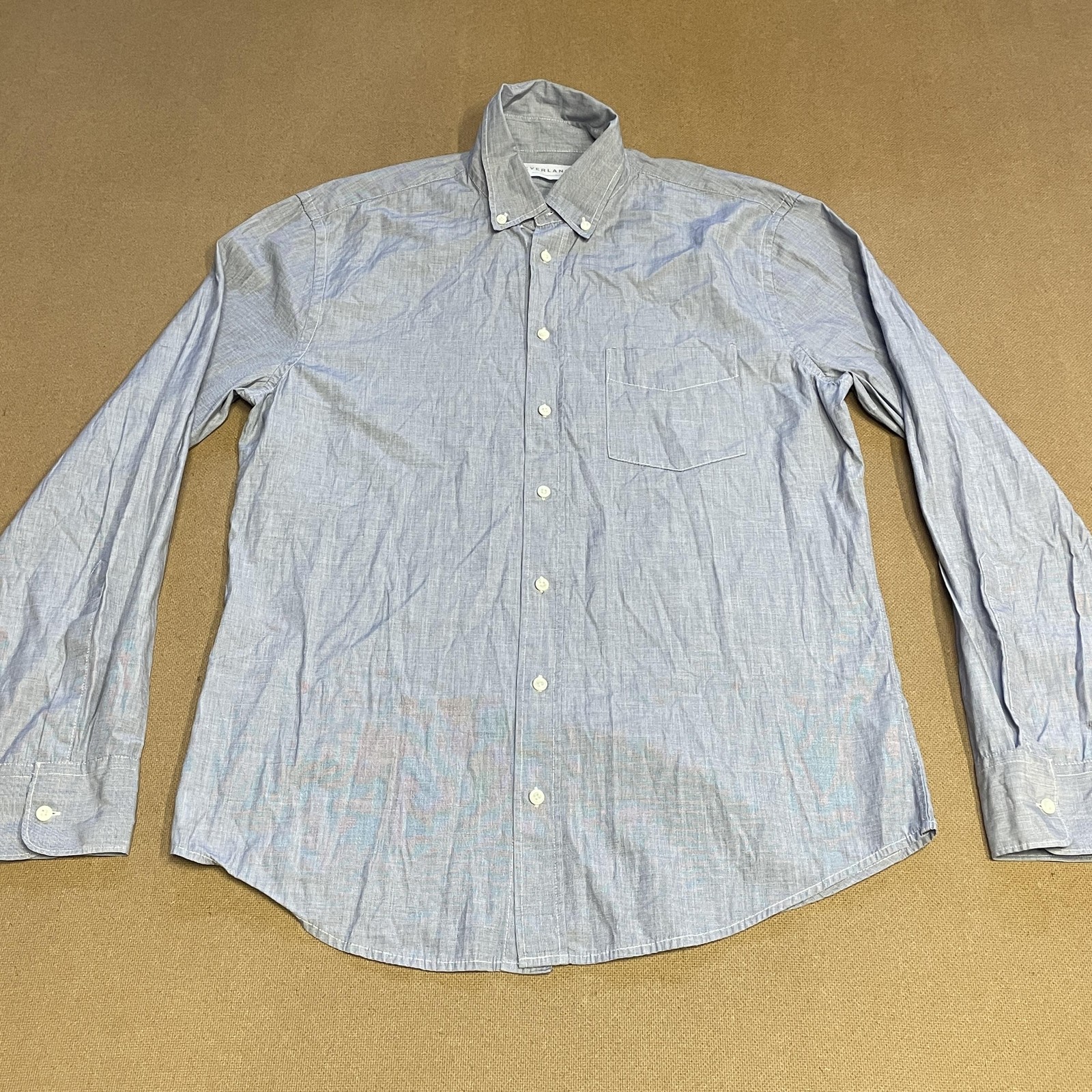Everlane Shirt Mens Medium Long Sleeve Button Down Pocket Casual Workwear