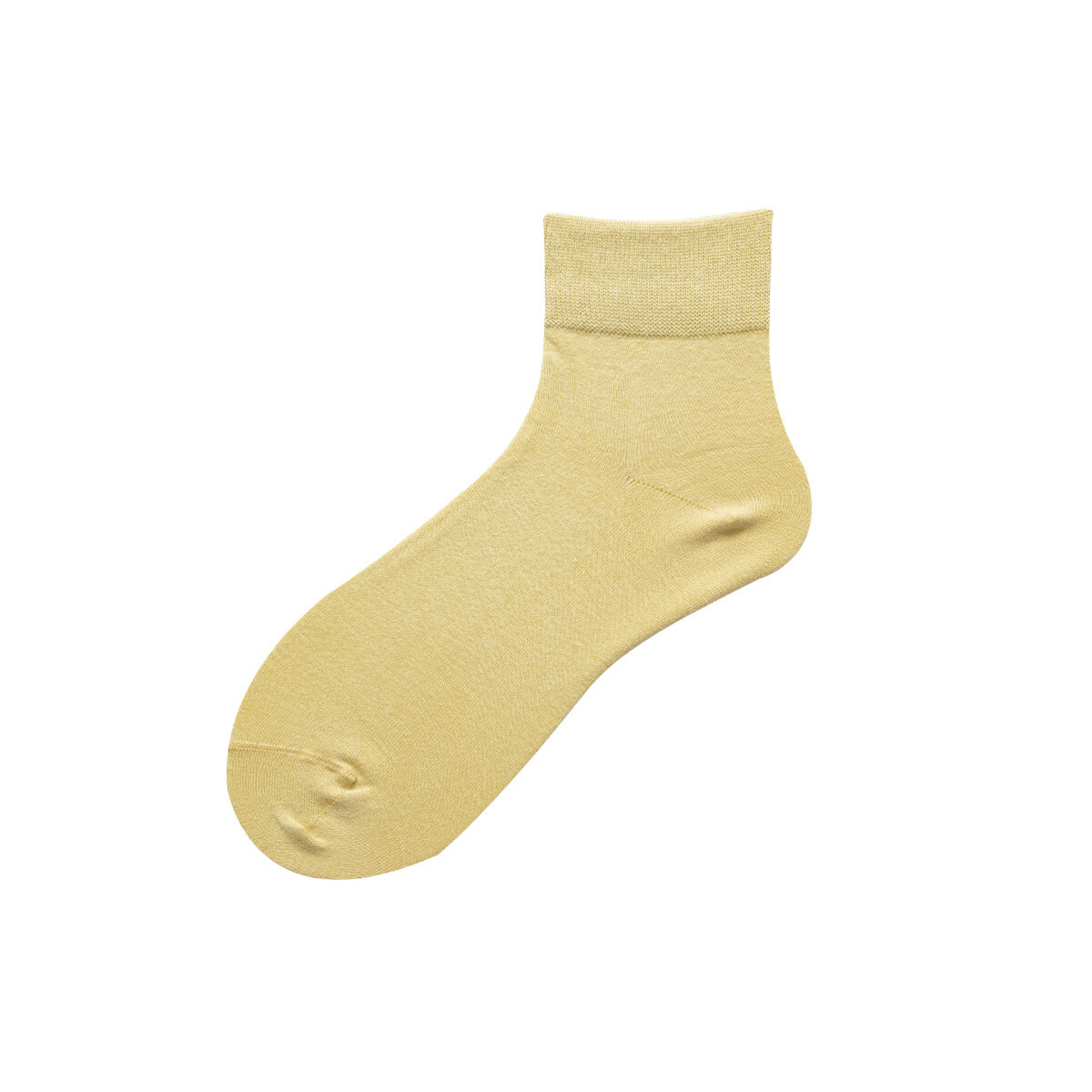 5 Pairs Ladies Breathable Odor-proof Solid Color Cotton Leisure Socks