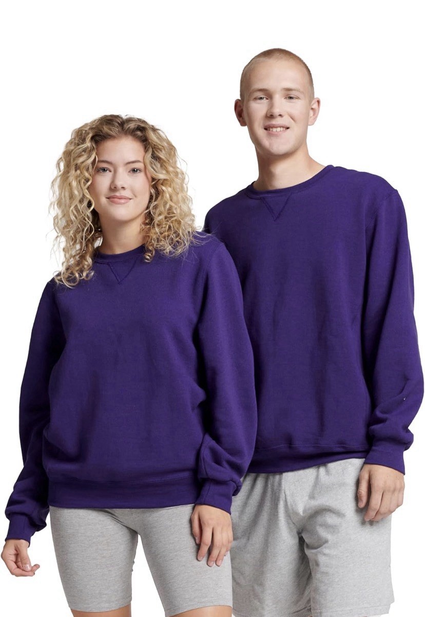 Russell Athletic Men’s Dri-Power Fleece Crew Sweatshirt Cotton Blend Sz M-No Tag