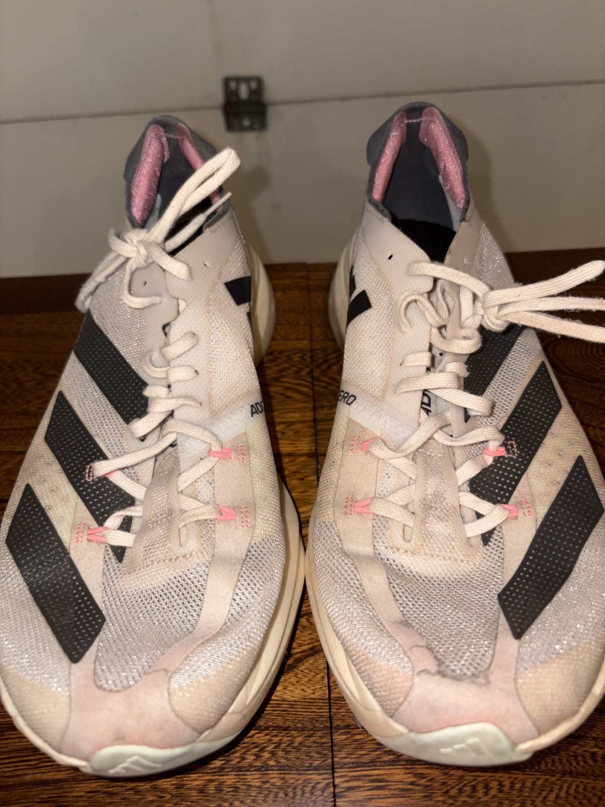 Size 10 – adidas Adizero Adios Pro 3 Low White Night Metallic