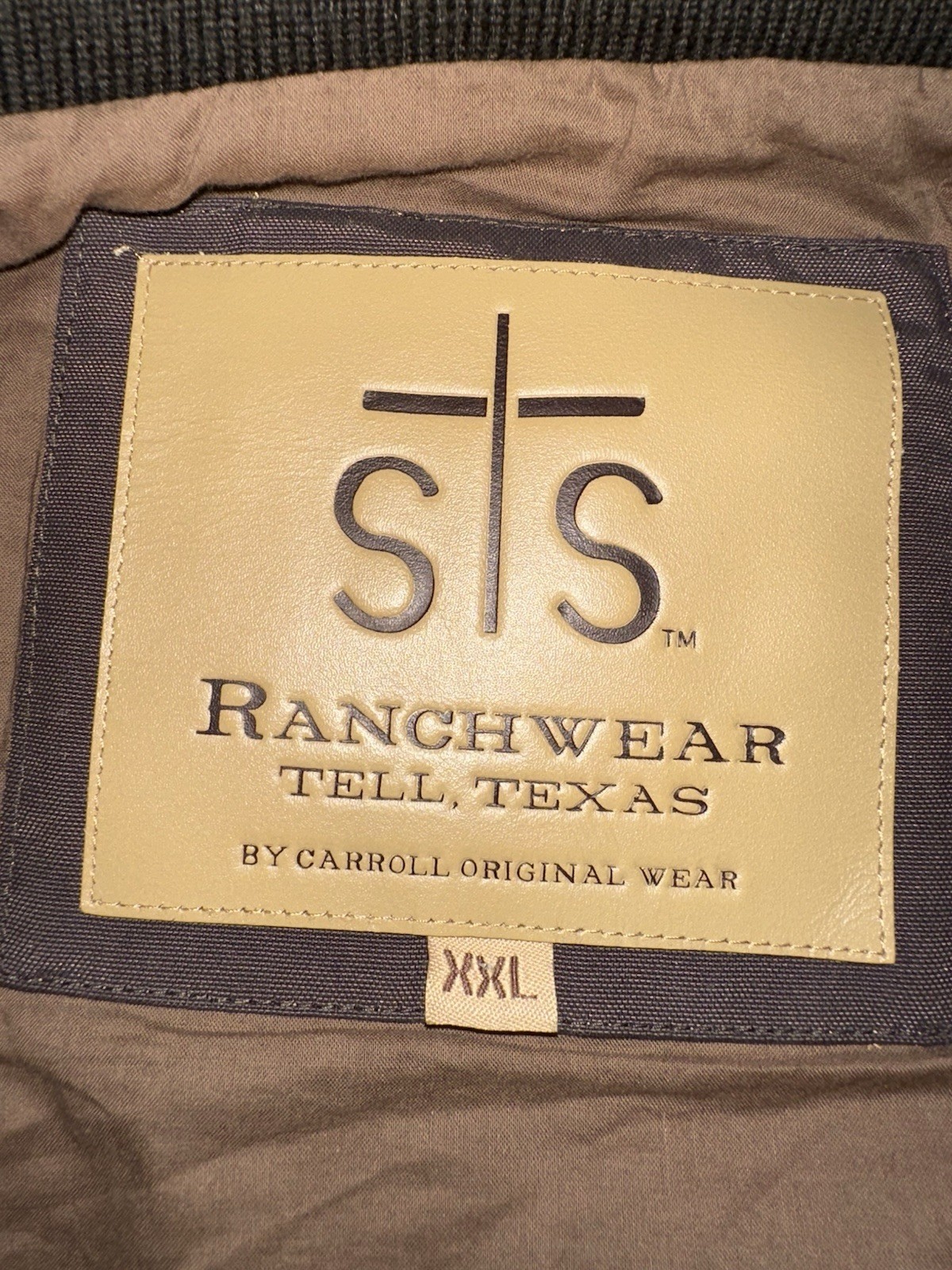 STS Ranchwear Willow Western Vest Women’s 2XL Shadow Plaid Wool Toggle