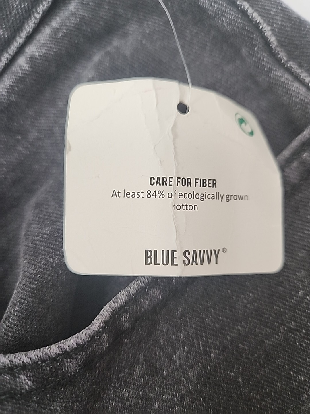 NWT Blue Savvy Jeans Womens Size 9 Mom High Rise 90s Distressed