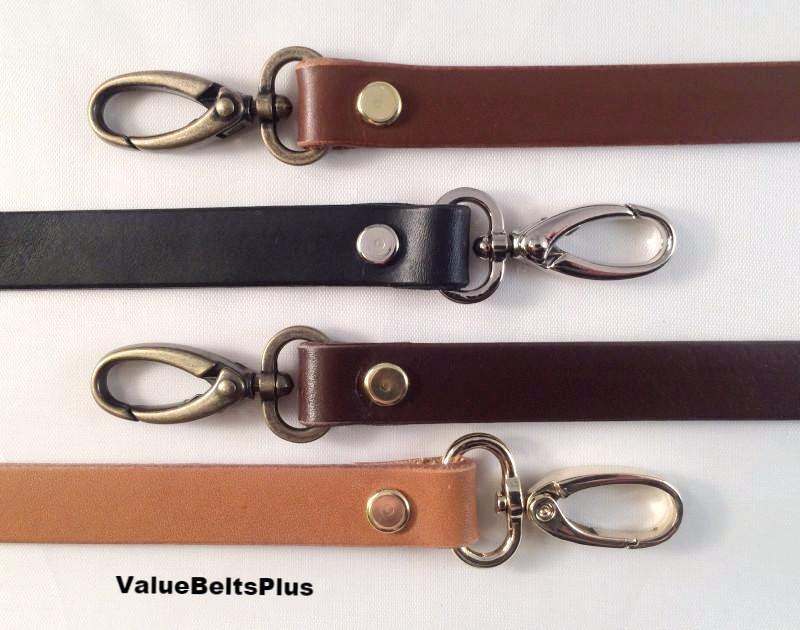 1/2″ Quality Cowhide Leather Handle Shoulder Purse Handbag Replacement Strap NEW