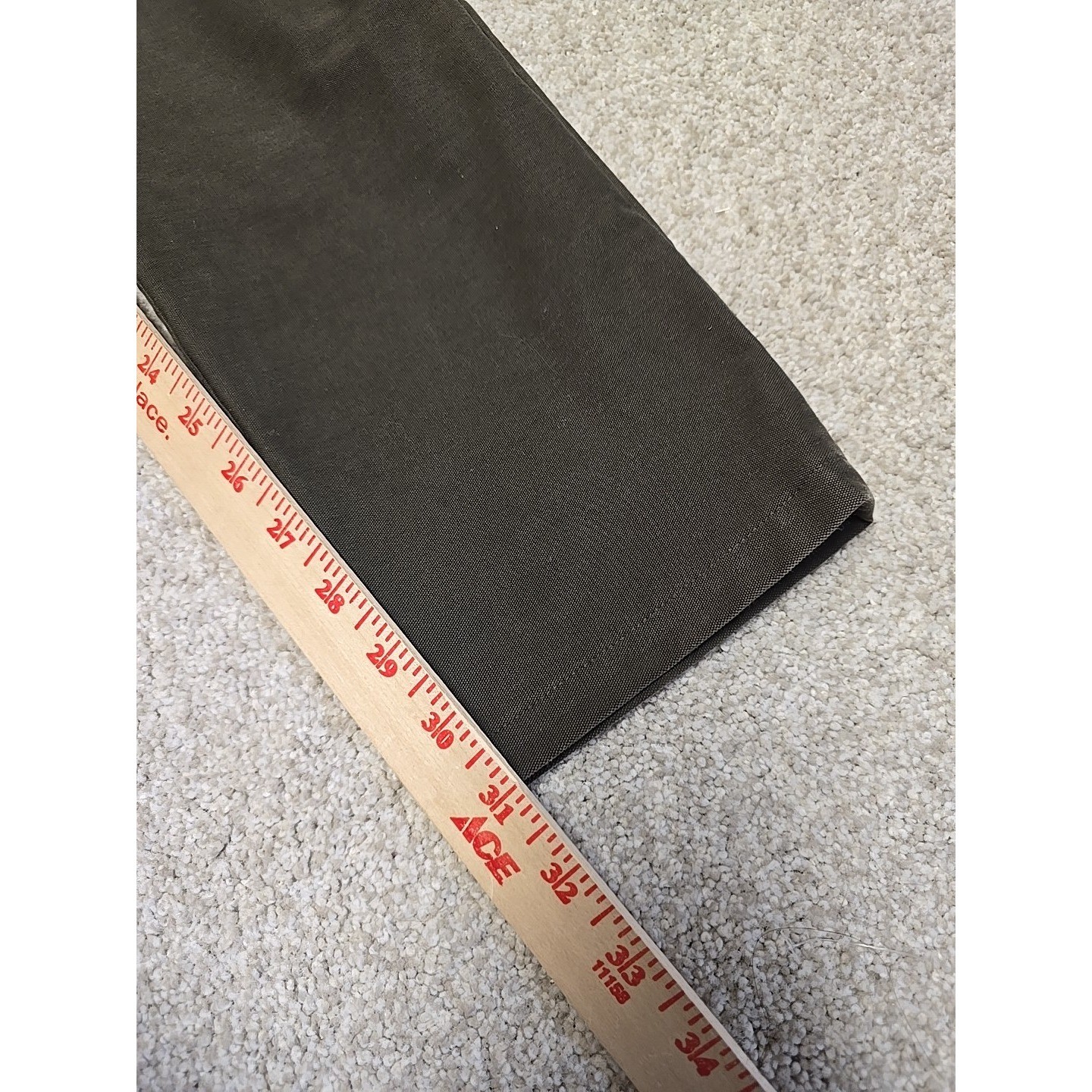 Lululemon ABC Pant Slim Utilitech Abrasion Resistant LM5ABNS Green Sz 32 Preppy