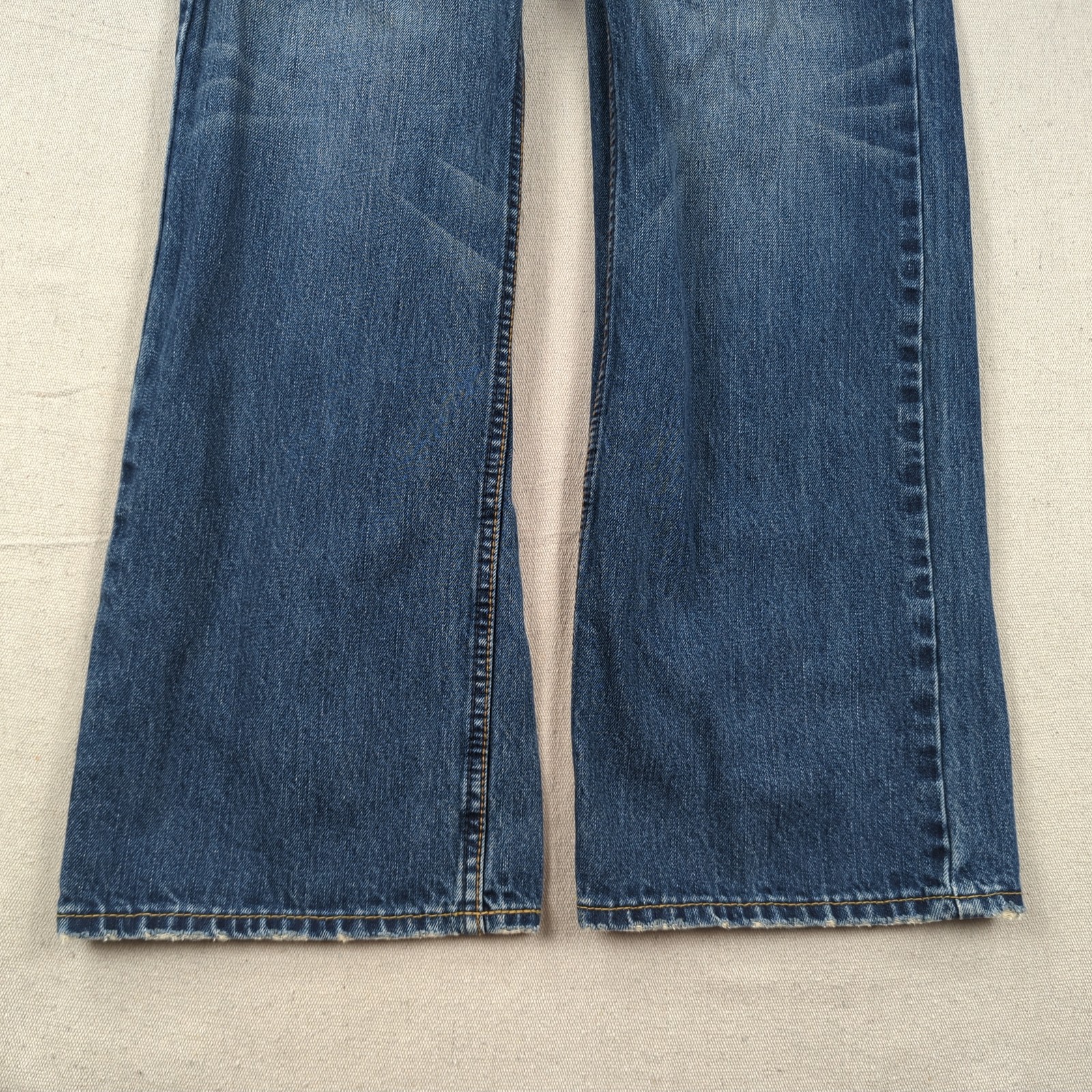 American Eagle Jeans Mens 30×32 Blue Boot Cut Western Cowboy Faded