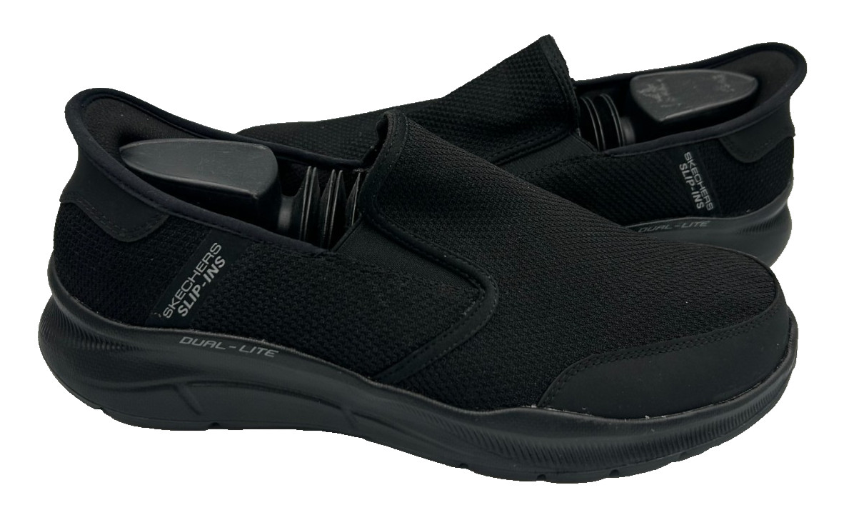 Skechers Men’s Slip-Ins RF Equalizer 5.0 Walking Shoes Blak Ex Wide Size:9.5 89E