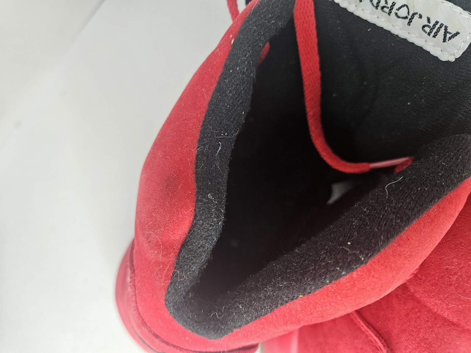 2017 Nike Air Jordan Retro 5 “Red Suede” University Red Basketball Shoes Size 8