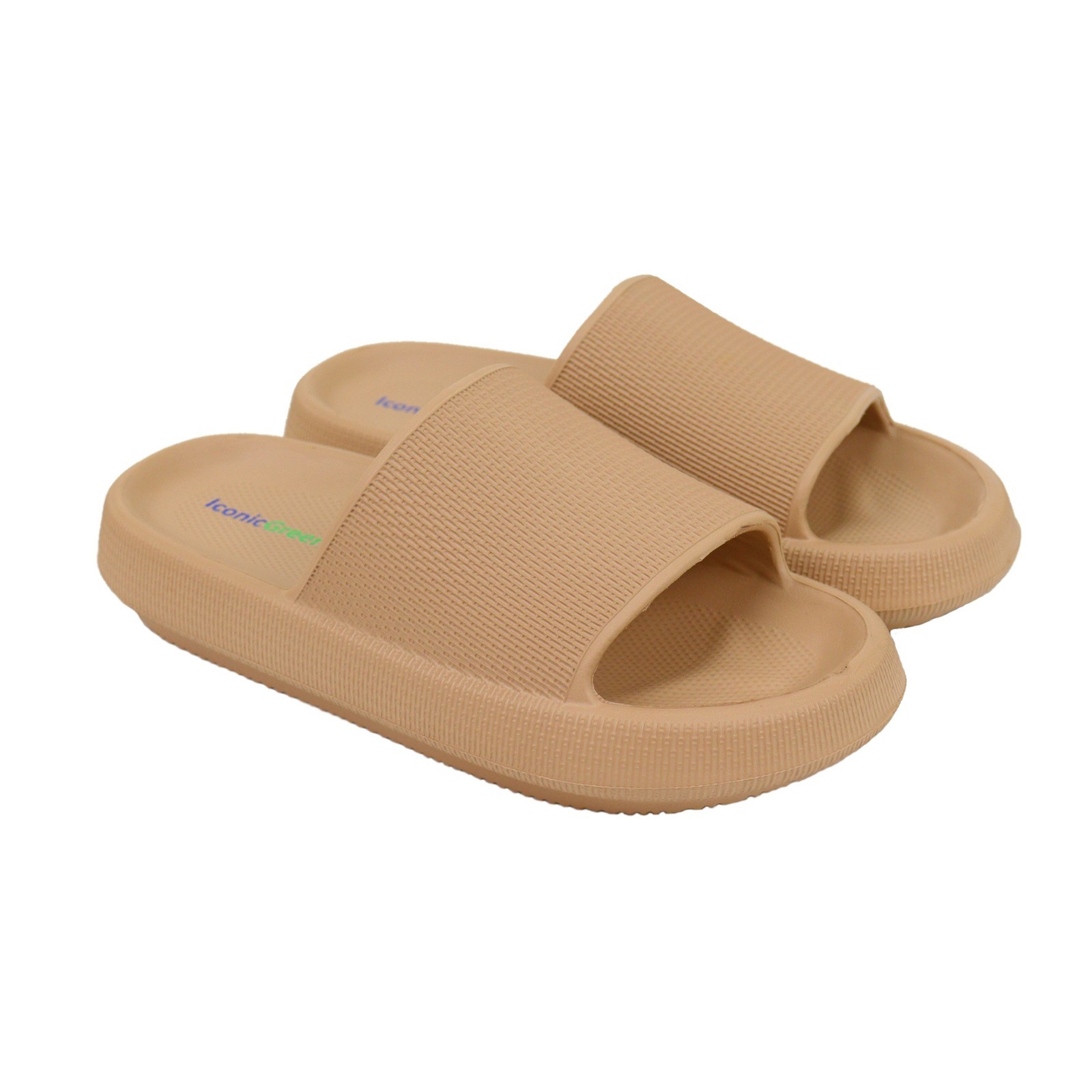 Pillow Slippers House Slides Shower Sandals Extremely Comfy Cushioned Thick Sole