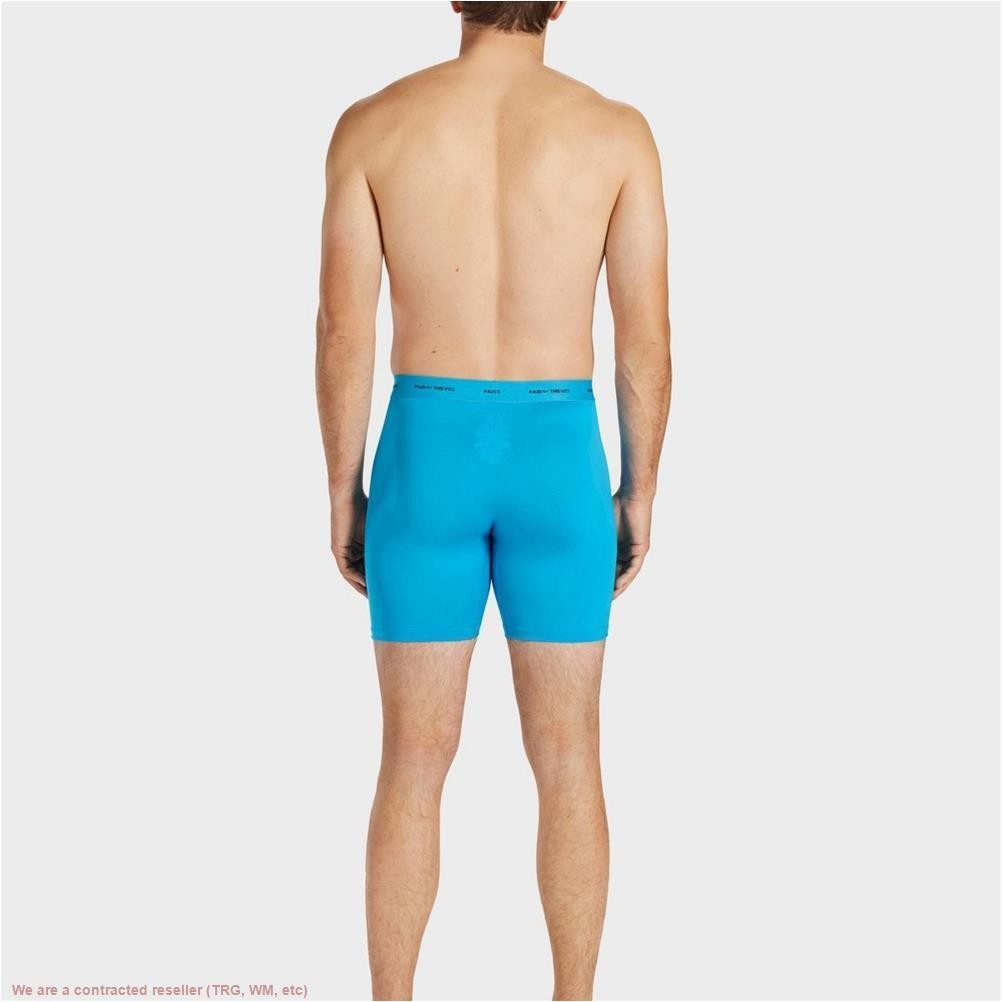 Pair of Thieves Men’s Quick Dry Long Leg Boxer Briefs 3pk -Blue M *SEE DEAL!!!*