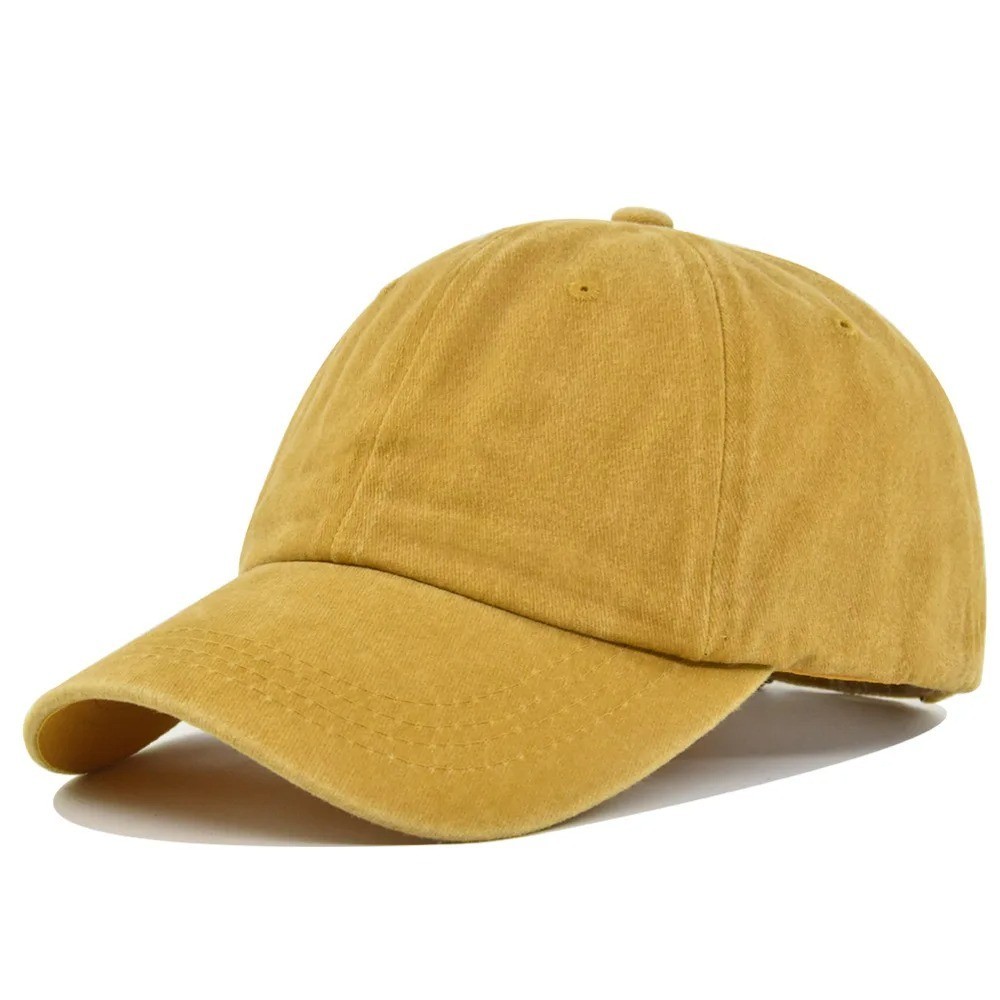 Cotton Baseball Cap Ball Dad Hat Adjustable Plain Solid Washed Men Premium 2026