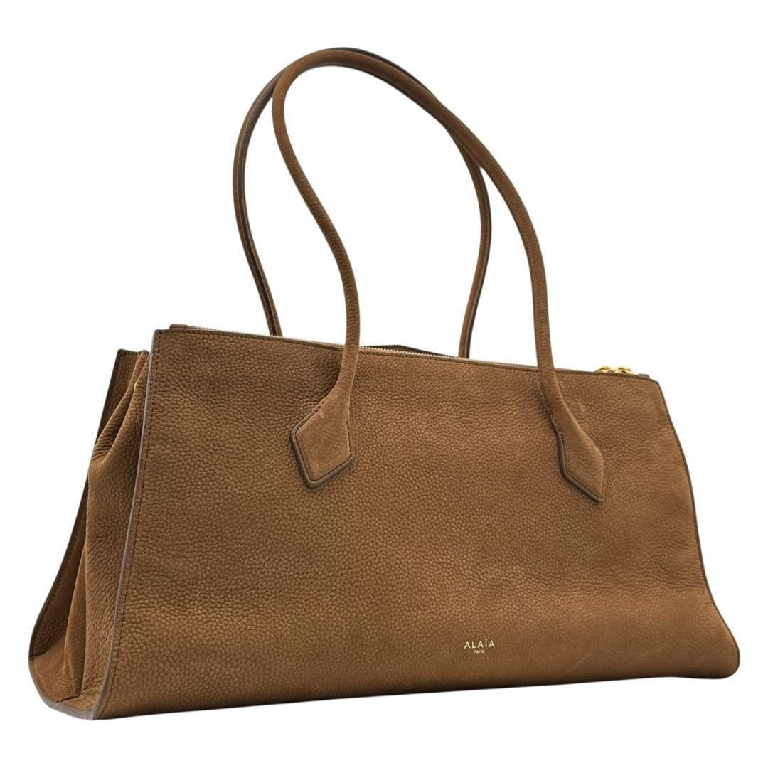 ALAIA Bag: LE TECKEL LARGE Brown W42H20D19cm w/o accessories;