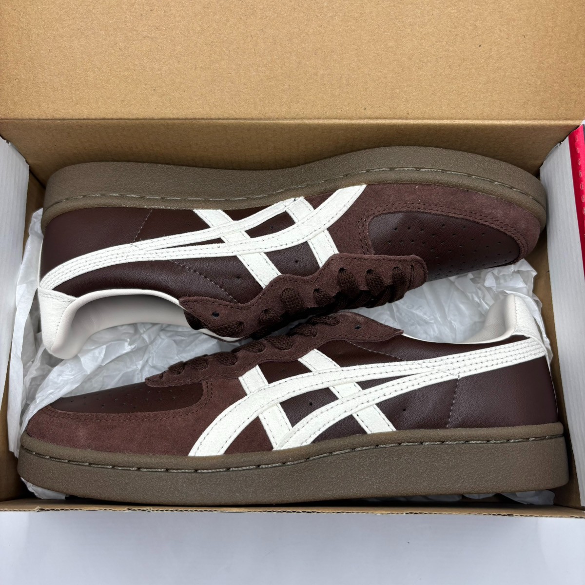 Onitsuka Tiger GSM 1183A353 200 DARK BROWN CREAM Men Shoes