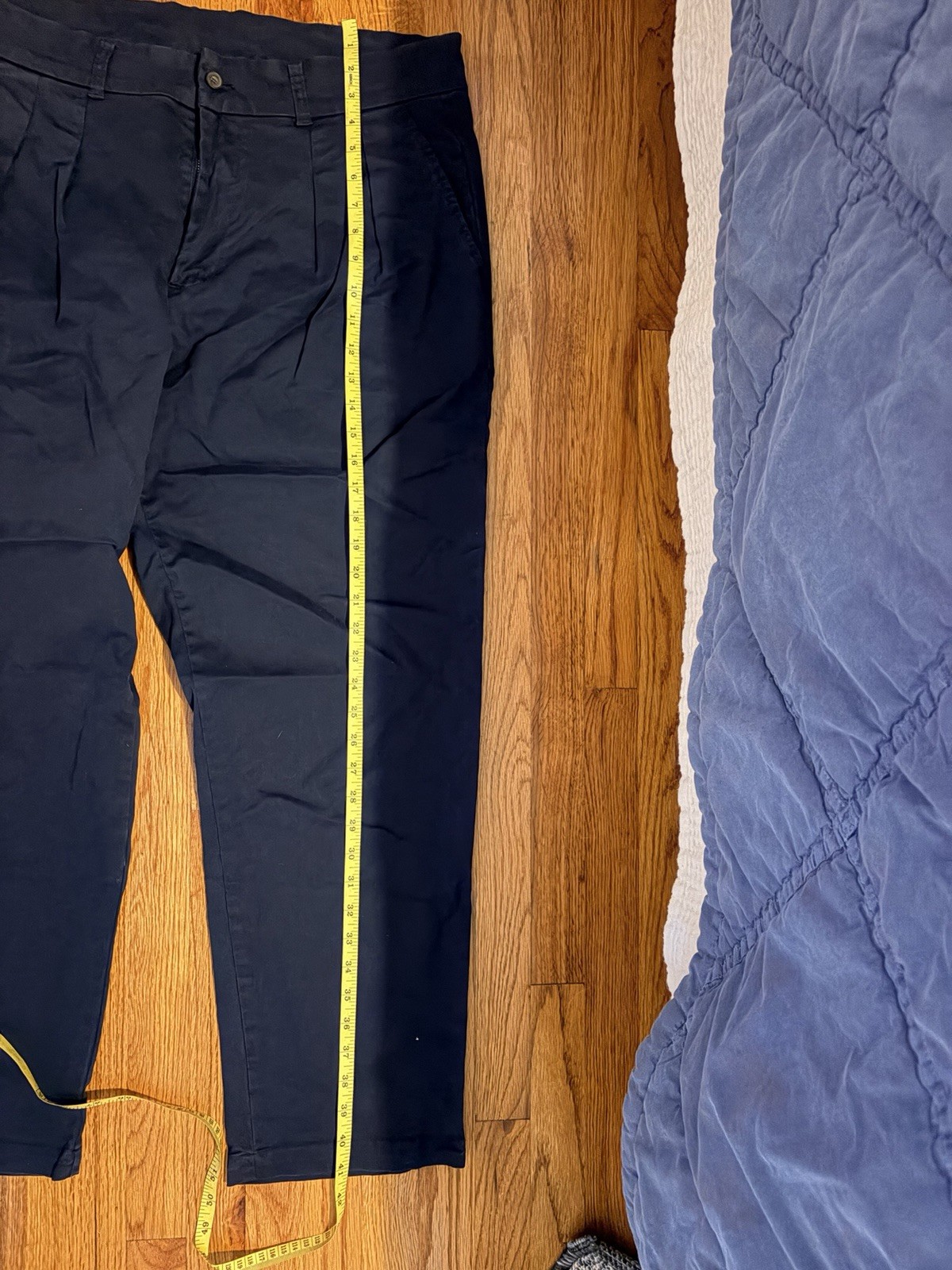 Kith Men’s Navy Blue Chinos Size 36