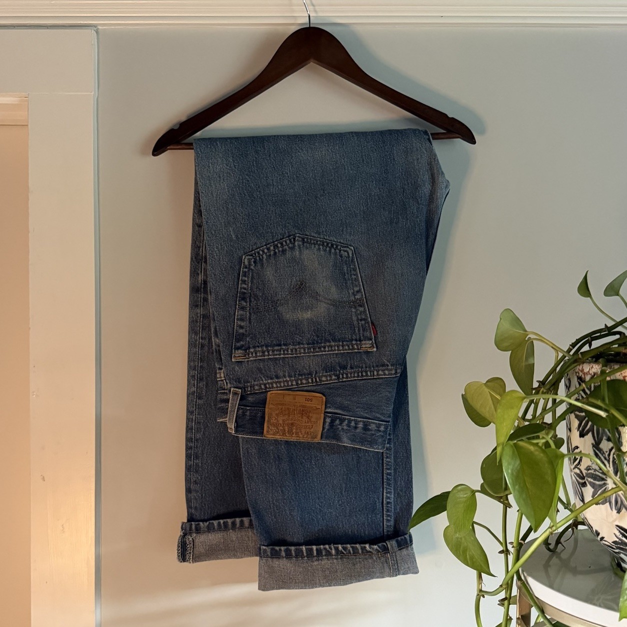 Vintage 1987 Levi’s 501xx Denim Jeans 80’s Men’s 38×32 Made In USA Button Fly