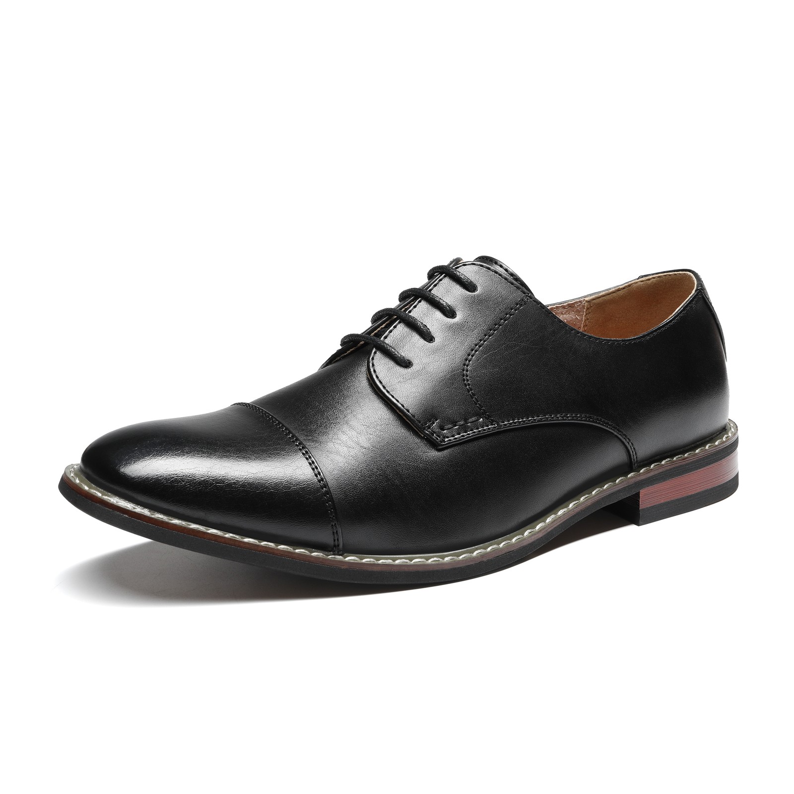 Bruno Marc Men’s Classic Modern Oxford Wingtip Lace Dress Shoes for Business