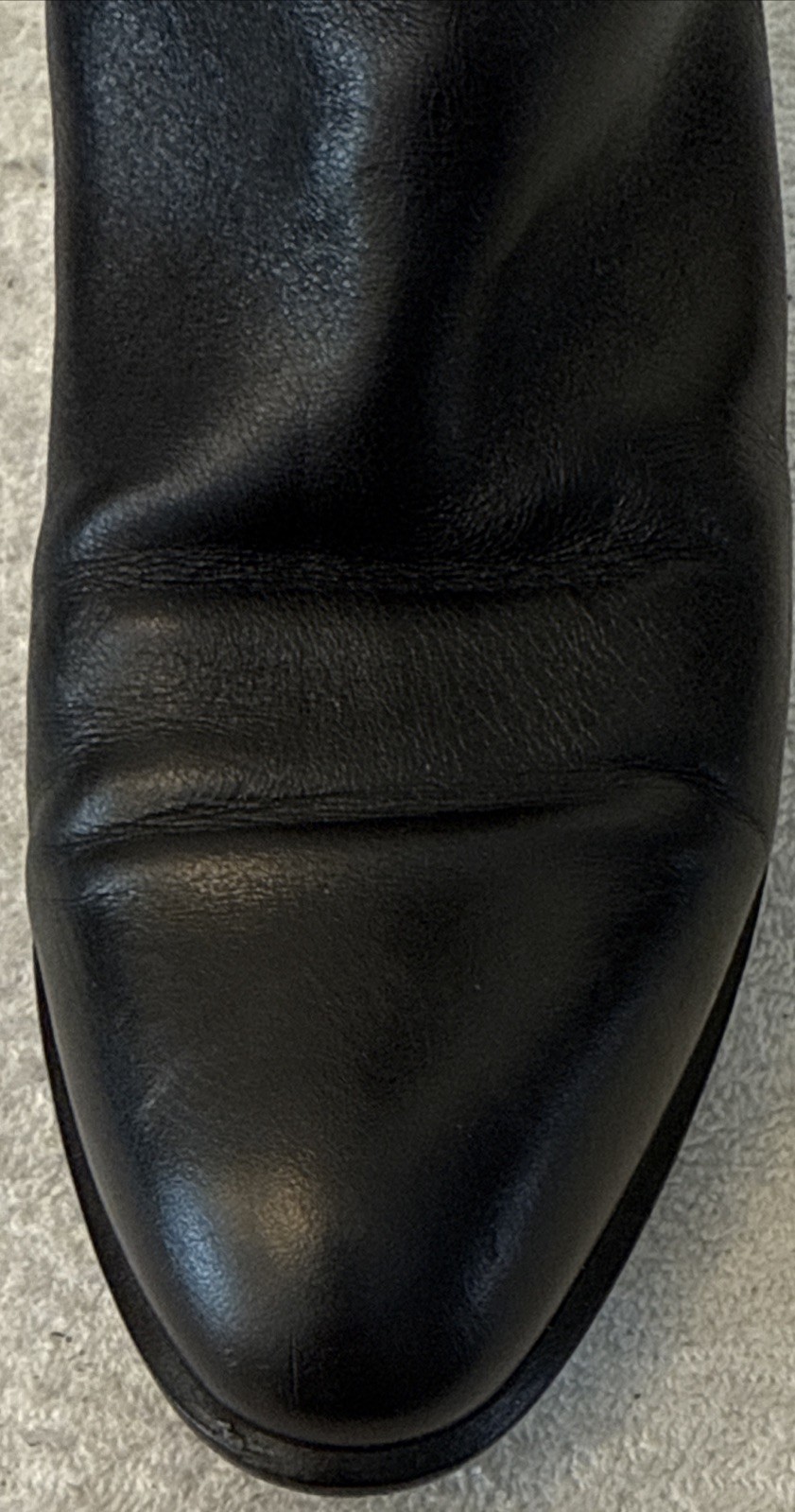 Madeleine Womens Black Leather Vibram Boots Size 7.5 Made In Italy