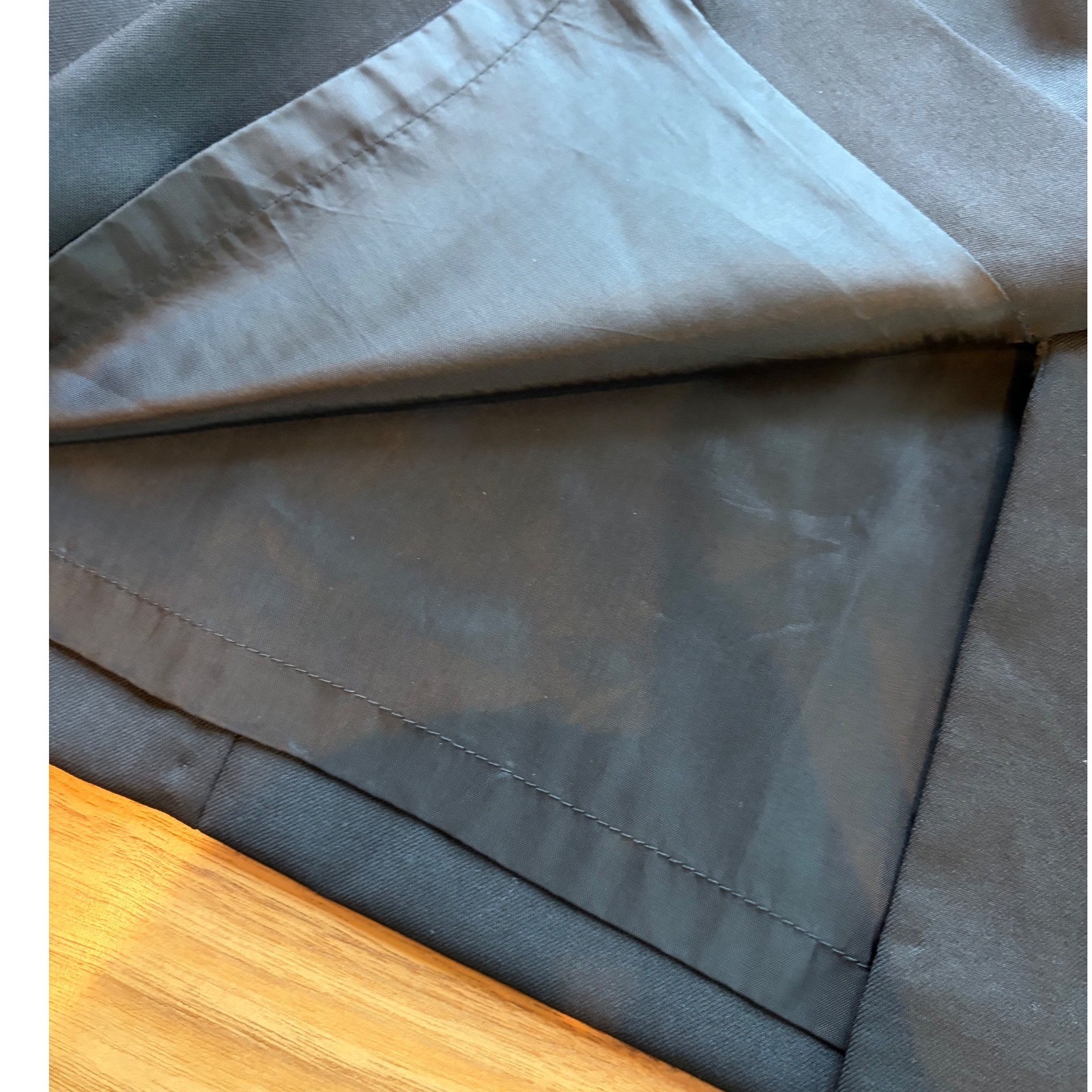 Brooks Brothers Womens 12 Black Wool Pencil Skirt Italian Fabric Bemberg Lined