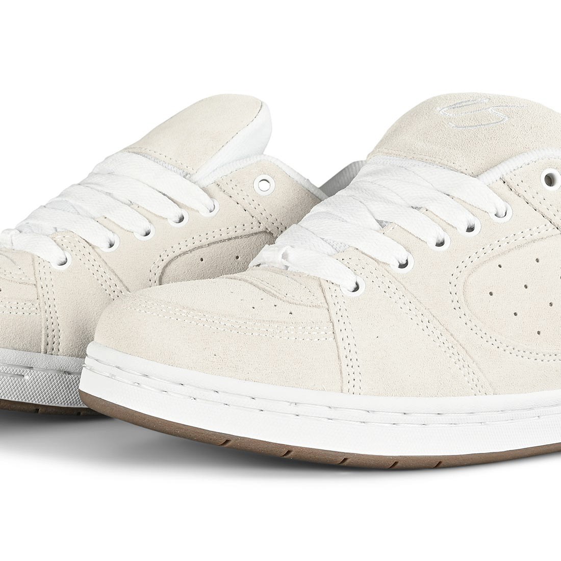 eS Accel OG Skate Shoes – White/Gum