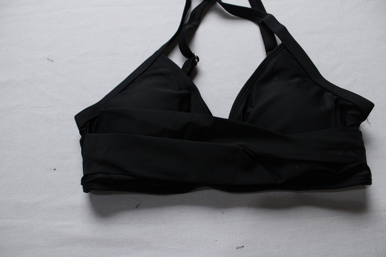 Blooming Jelly Women’s High Waisted Solid Bikini Set BL1 Black Medium NWT
