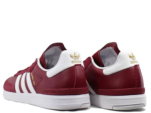Adidas Samba ADV Burgundy White Blue (380) Men’s Shoes
