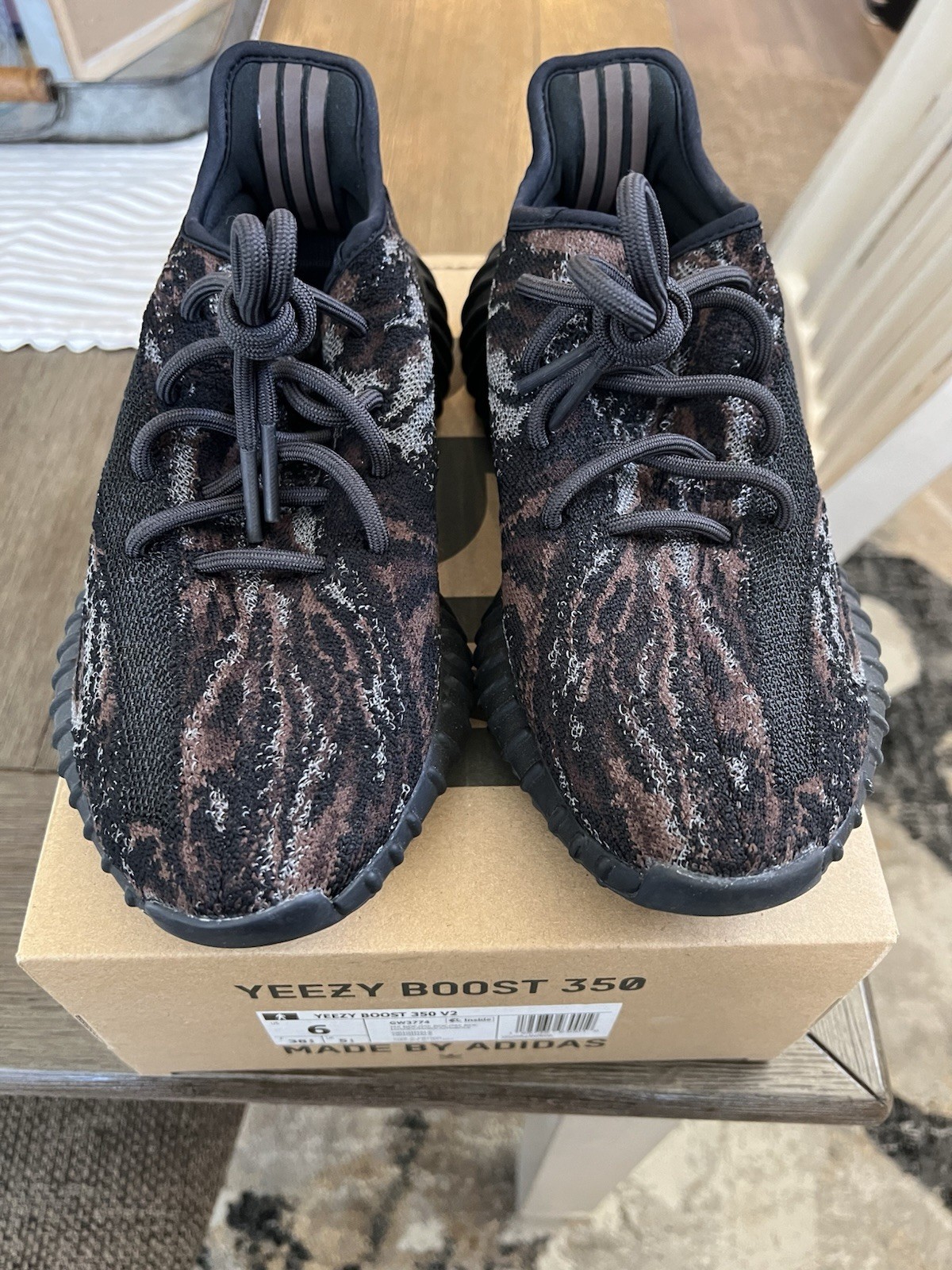 Size 6- Adidas Yeezy Boost 350 V2 MX Rock