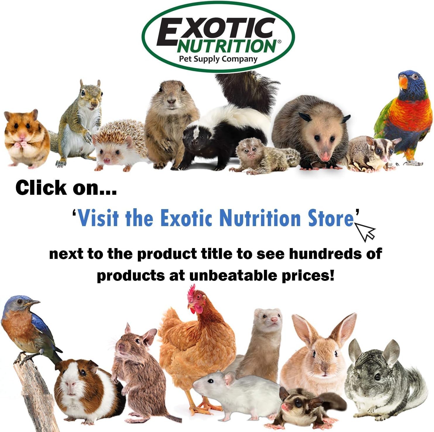 Opossum Complete 4 LB | Nutritional Healthy Pellet Diet | Food for Short-Tailed