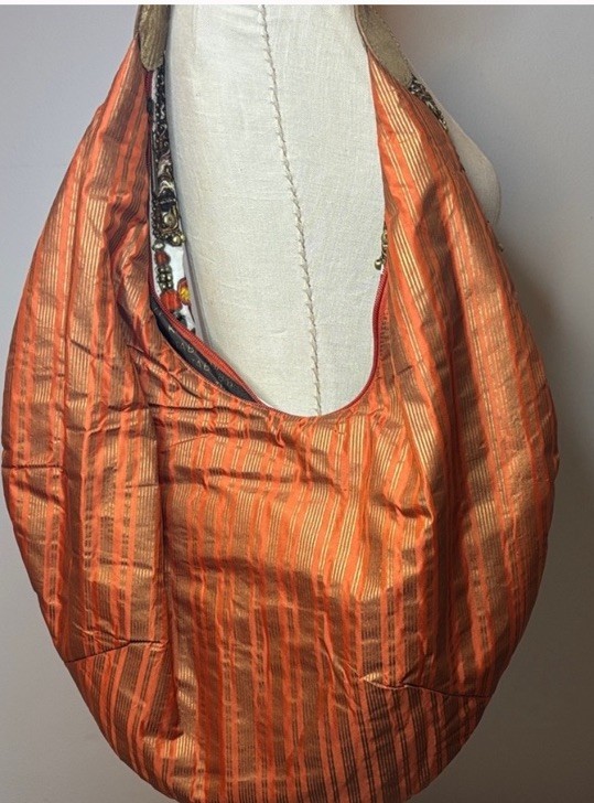 Kavita Bhartia Hobo Jewel Patterned Shoulder Bag-New without Tag