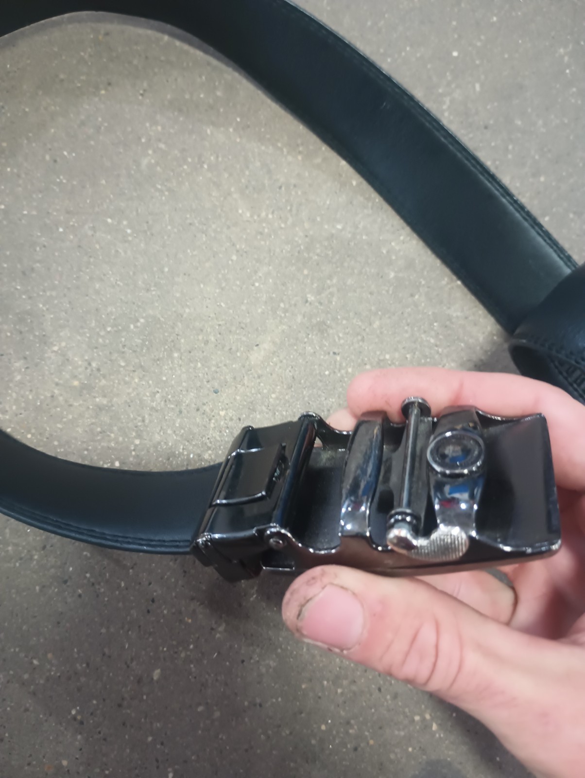 Exceedingly Rare Mercedes Benz BELT BUCKLE Testing The Limits Never Back Off