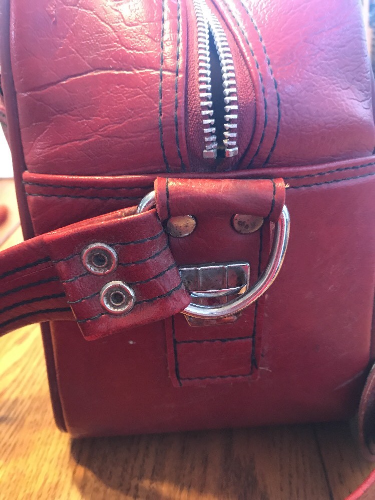 Old-fashioned briefcase & luggage bag Super Cool Red Ships N 24h