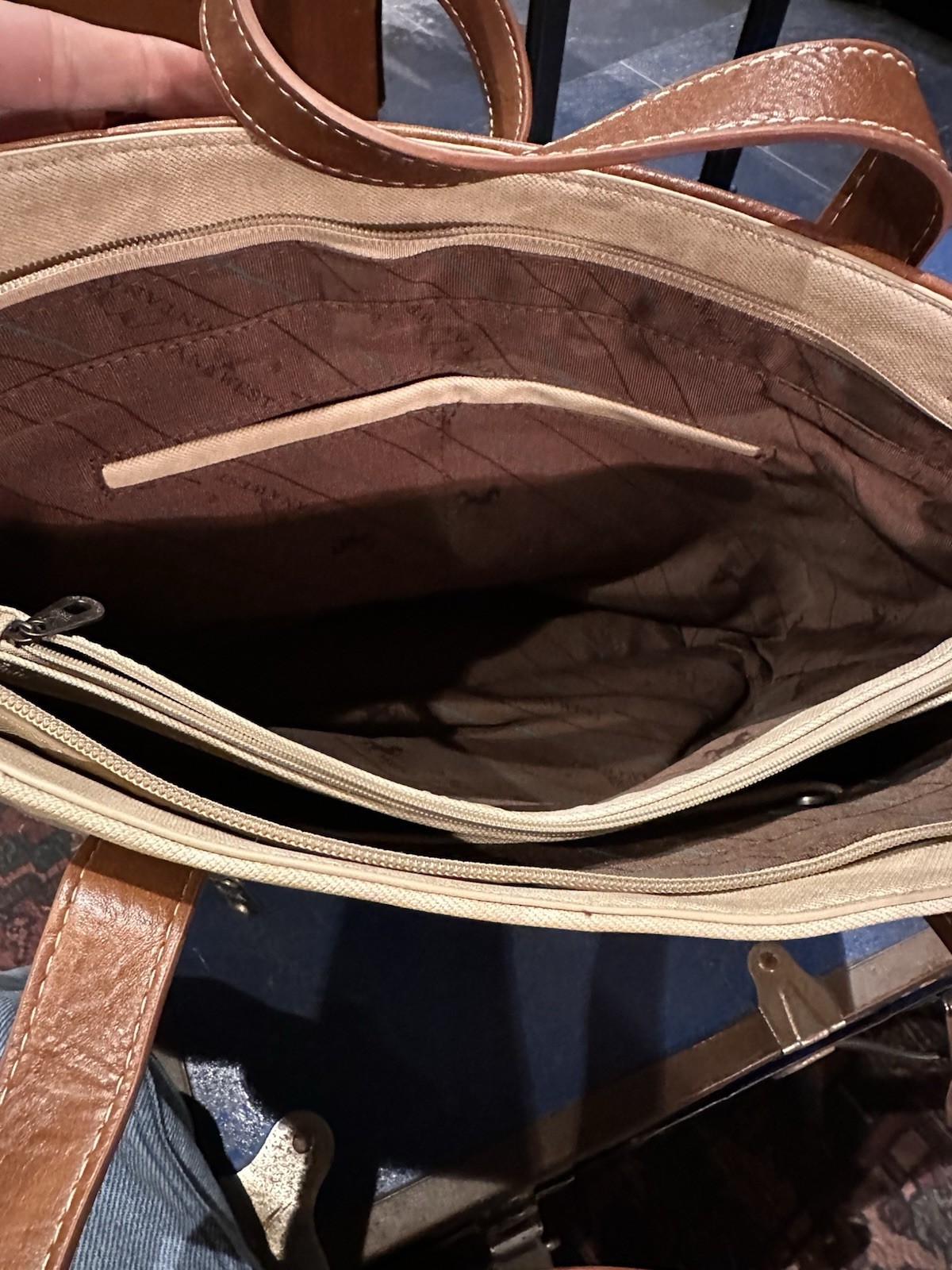 Montana West Western Aztec Geometric Tote Bag Zip Top Studded Pockets