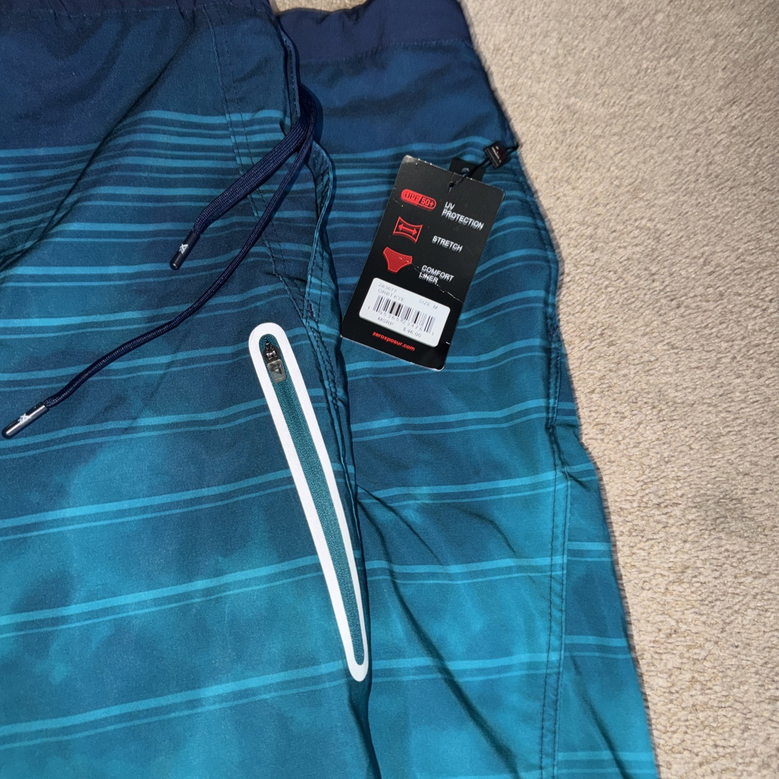 men swim trunks M NWT