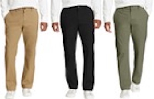 Eddie Bauer Men’s Canvas Utility Pants In BLACK or GREEN Size 32 to 40 NWT
