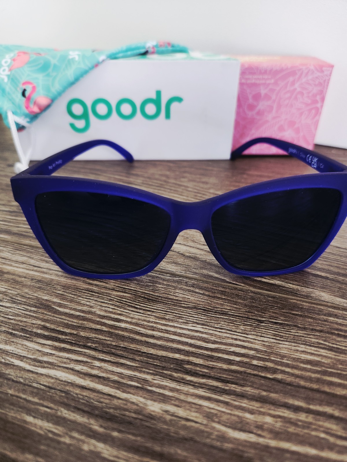 goodr Polarized Sunglasses Dark Purple