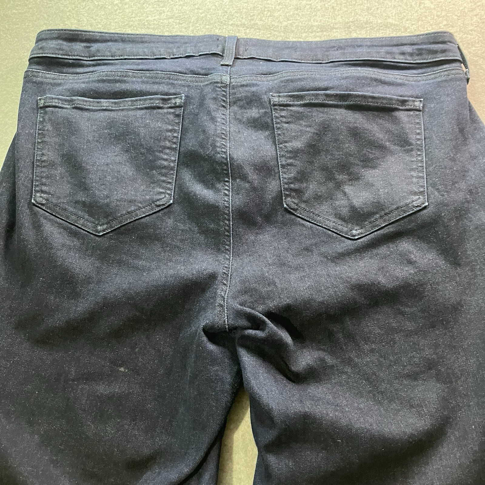 NYDJ Barbara Bootcut Jeans Womens 18W Blue Dark Wash High Rise Stretch Shaping