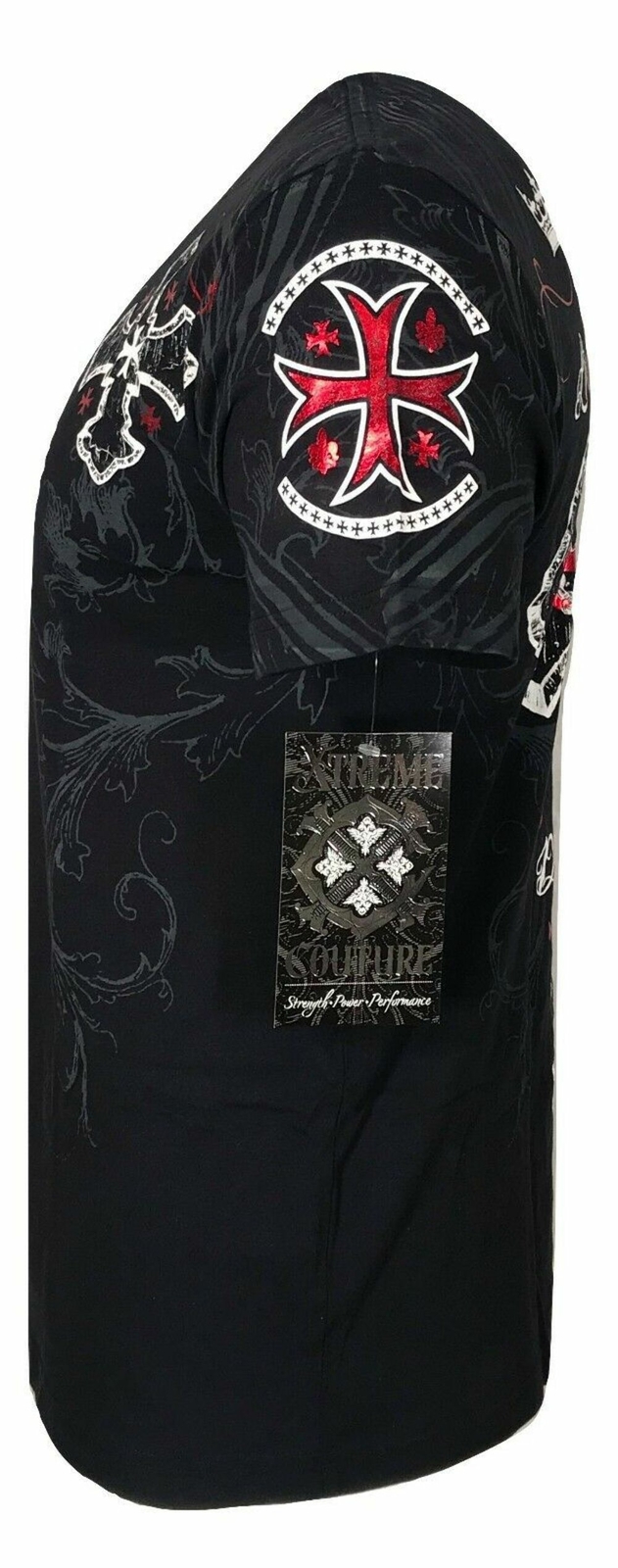 XTREME COUTURE by AFFLICTION Men’s T-Shirt GLORIOUS Tattoo Biker S-5X