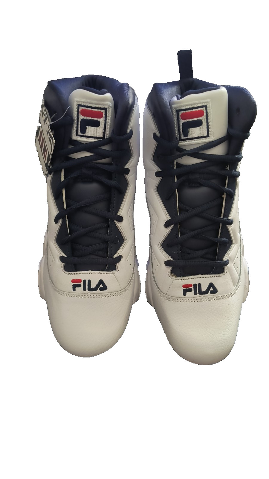 ​FILA MB Jamal Mashburn Men’s Size 12 White/Fila Navy/Fila Red