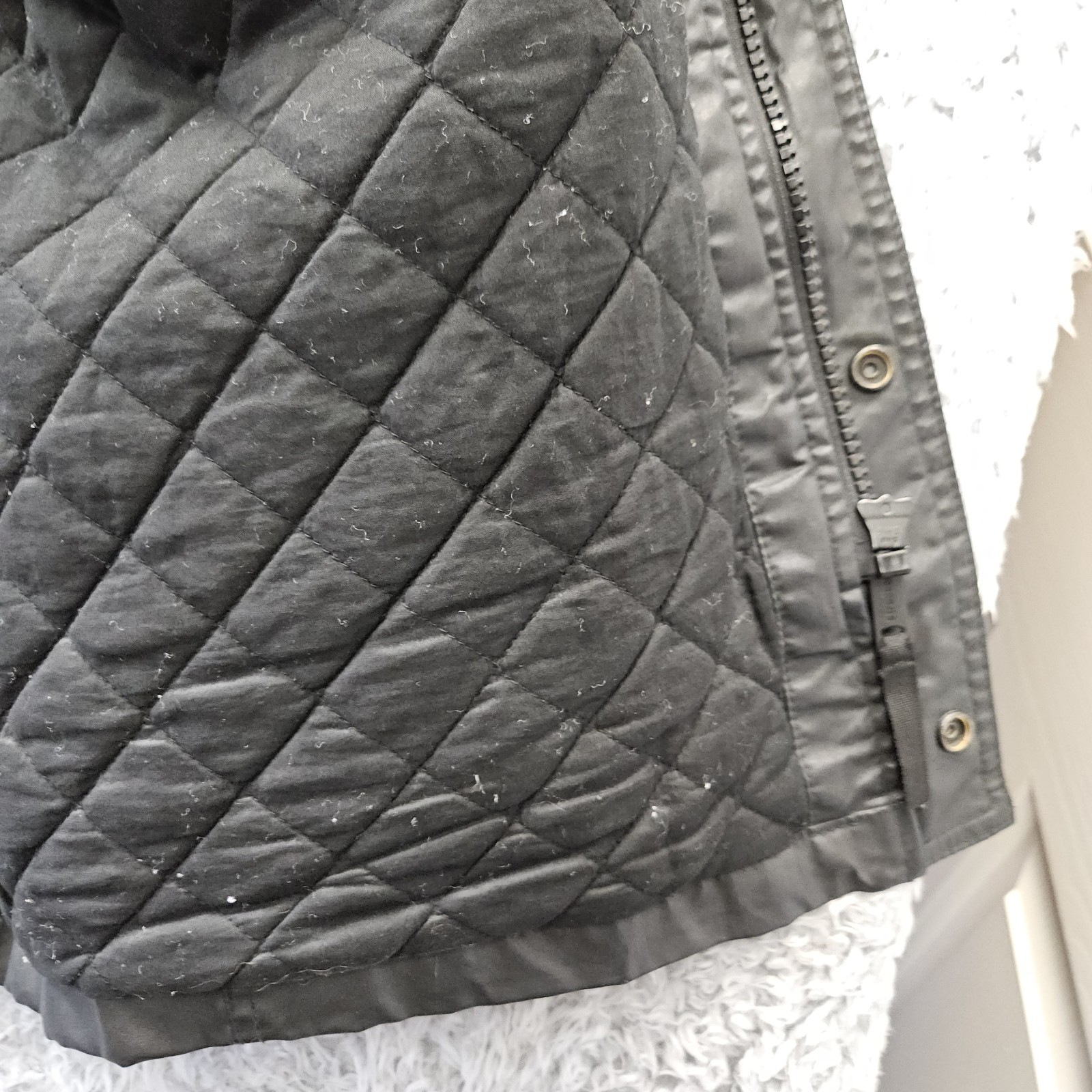 Strellson Metallic Black Jacket Buster W Waxed Moto Utility 54 (US 44) Swiss