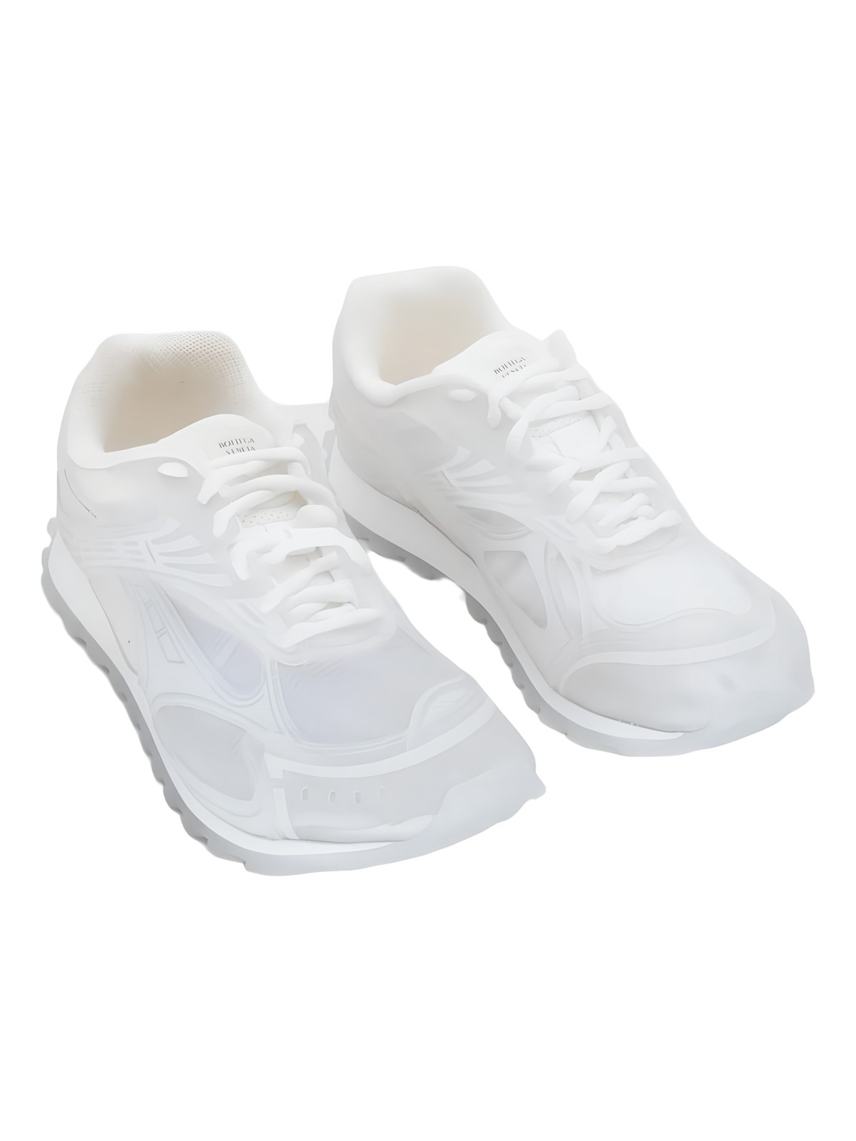 BOTTEGA VENETA Womens Orbit Rubber and Mesh Sneakers US 8-9M EU 38/39