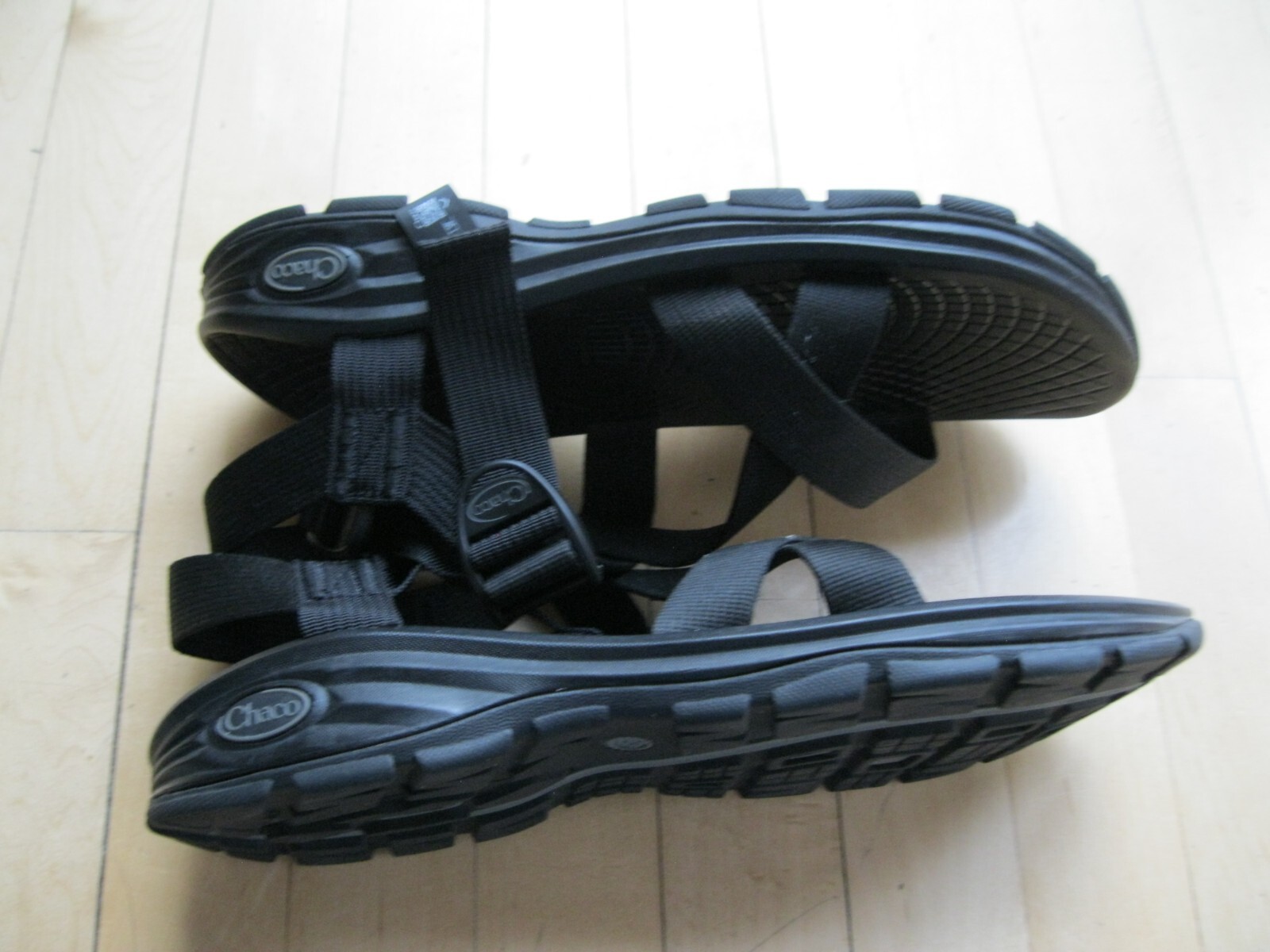 CHACO Z Volv Open Toe Ecotread Sport Comfort Sandals J105085 Black Men 11 EU 44