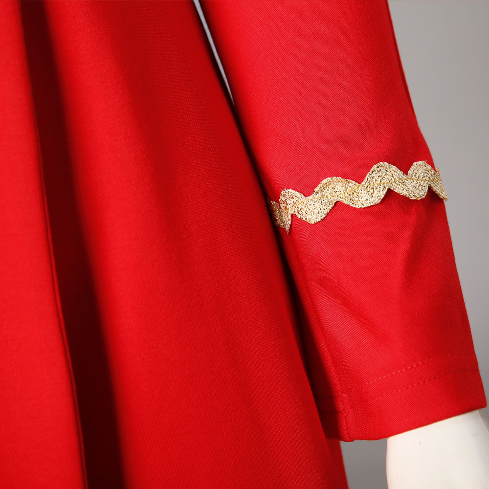 The Original Series Female Duty Red Dresses Cosplay Starfleet Uniform Costumes